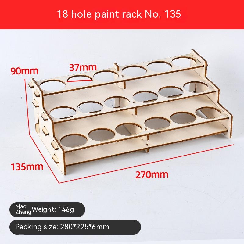 18 Holes Paint Rack No 135