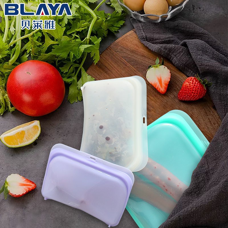 Title 6, Silicone Vacuum Sealed Food Storage Bag