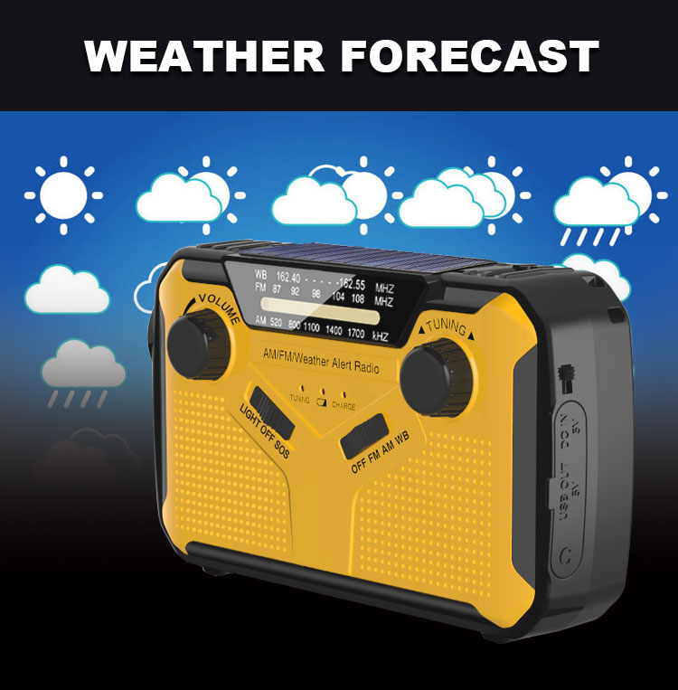 Title 9, Multifunction Radio Hand Crank Solar USB FM Or ...