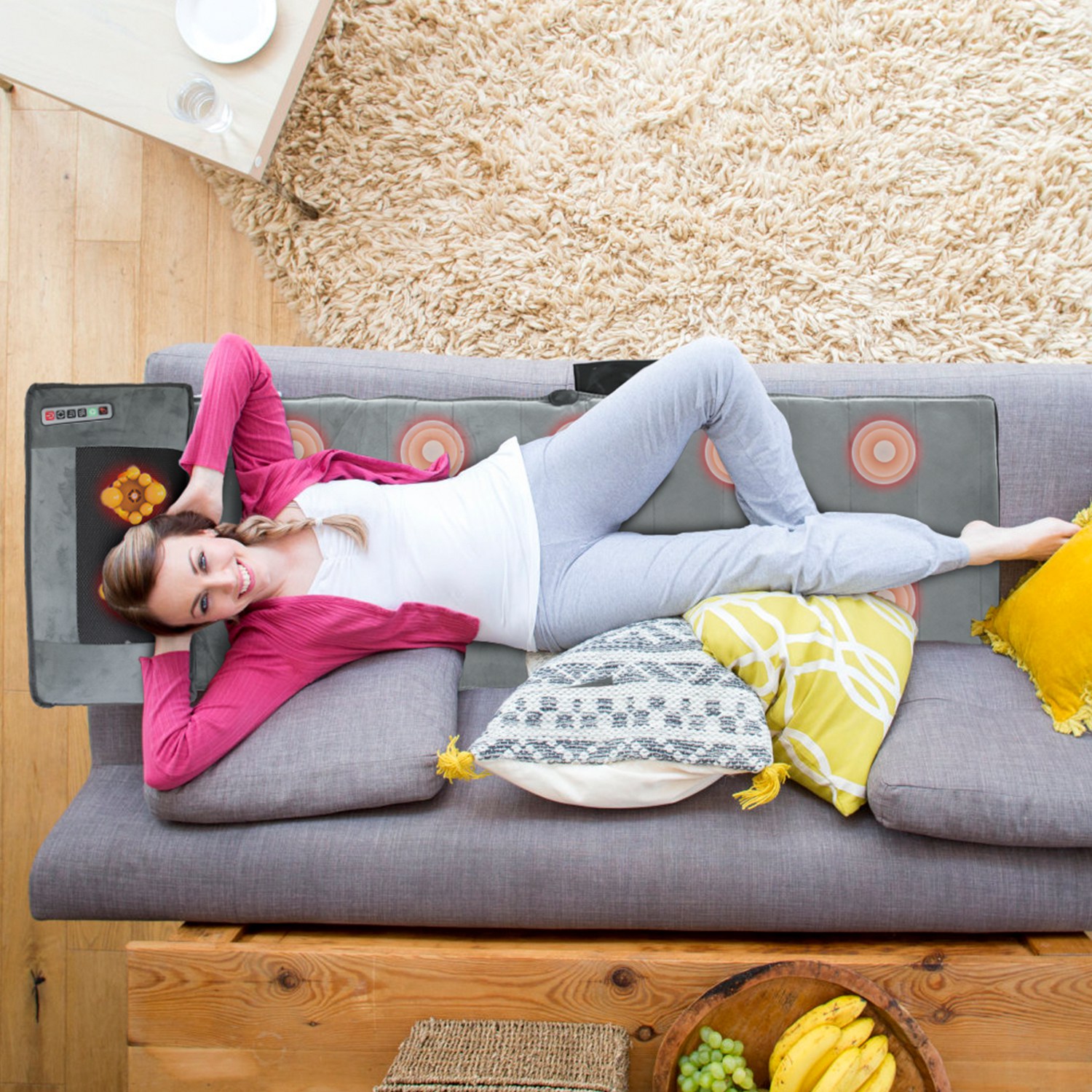 1Set Upgrade Type Full Body Electric Massage Mat with Heat — photo 8