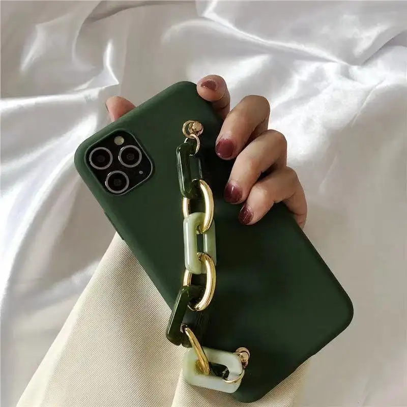 Suitable For Korean Style Emerald Agate Bracelet Mobile Phone Case