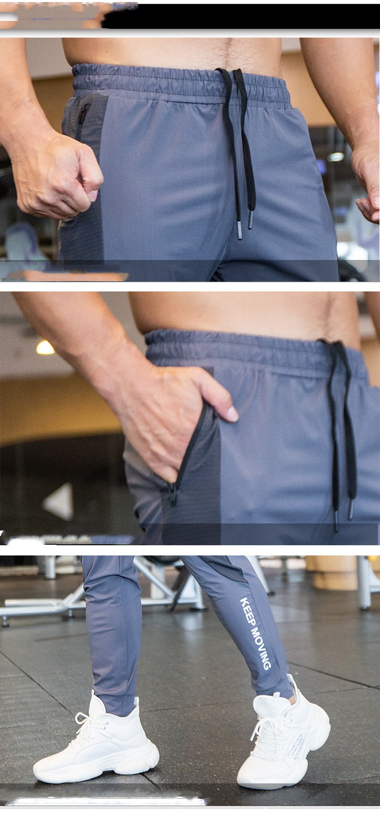 Stretch Thin Running Training Fitness Pants