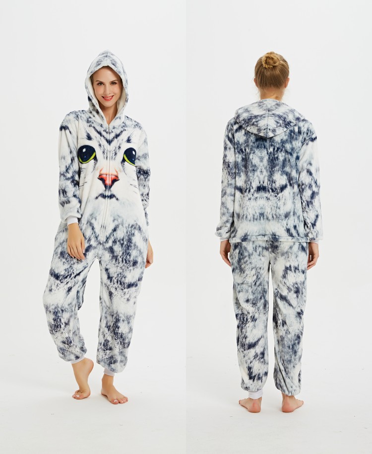 Title 5, Female cartoon one-piece pajamas