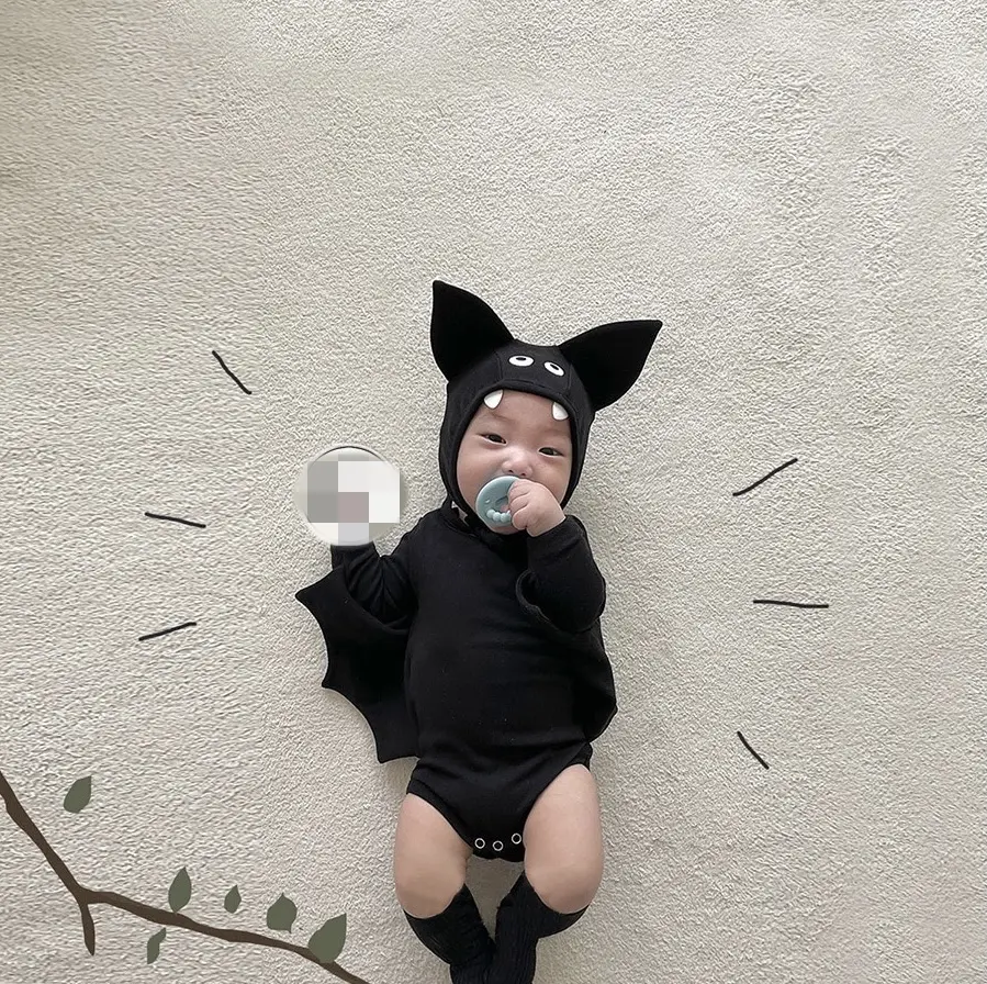 Ins Bat Shape Baby Bag Fart Clothes