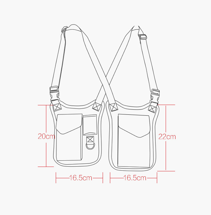 Security Hidden Armpit Bag - Image 2