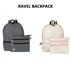Casual School Bag Preppy Style Unisex Travel Backpack Rucksack W Pouch Protable Light 700159 2