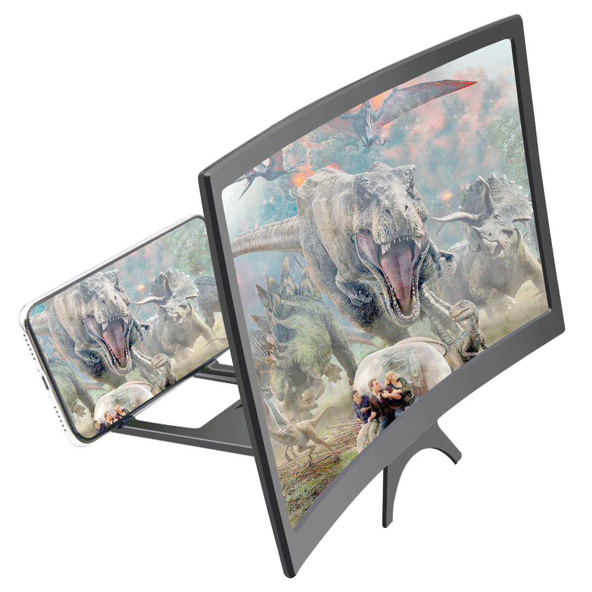 Mobile Phone Amplifier 12-inch Curved Mobile Phone Screen Amplifier - Image 3