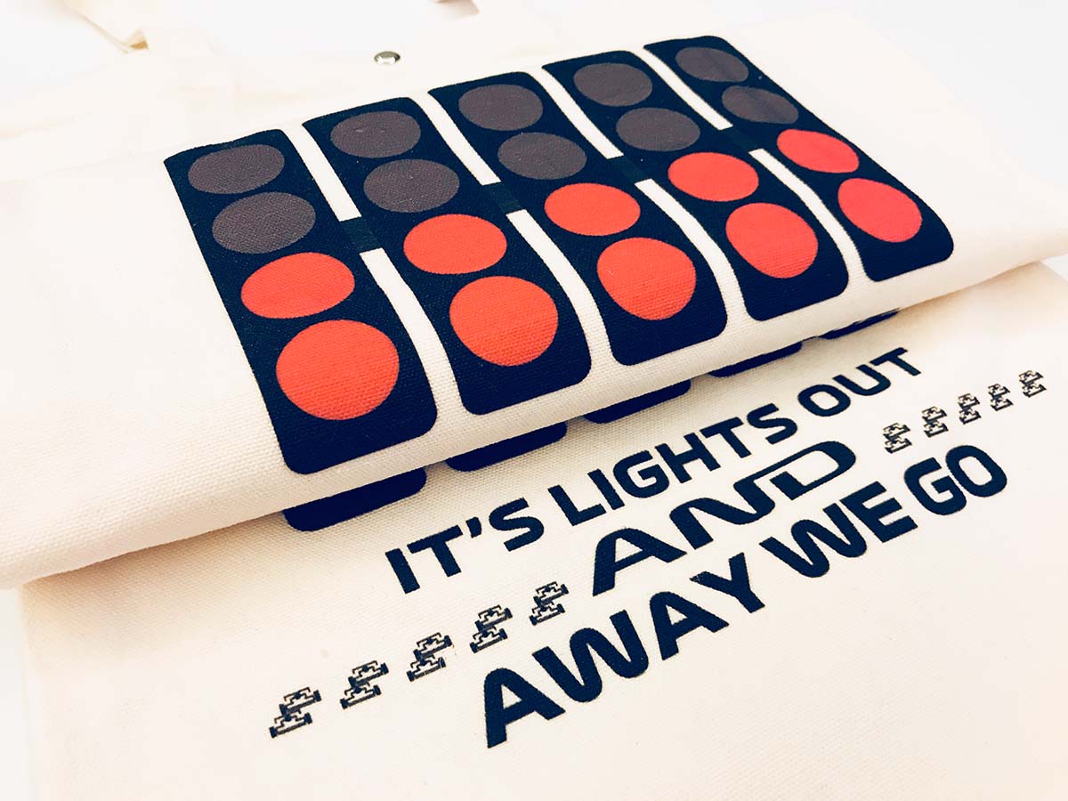 Canvas Bag F1 Departure Lamp Element