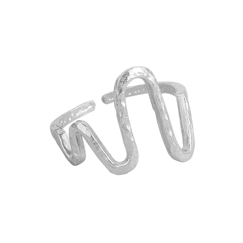 Female Ins Geometric Index Finger Exaggerated Simple Line Ring