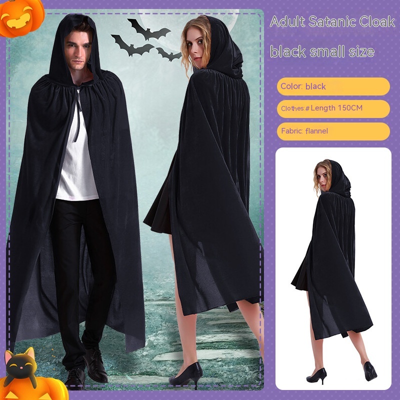Costume de vampire Halloween adulte avec cape 8