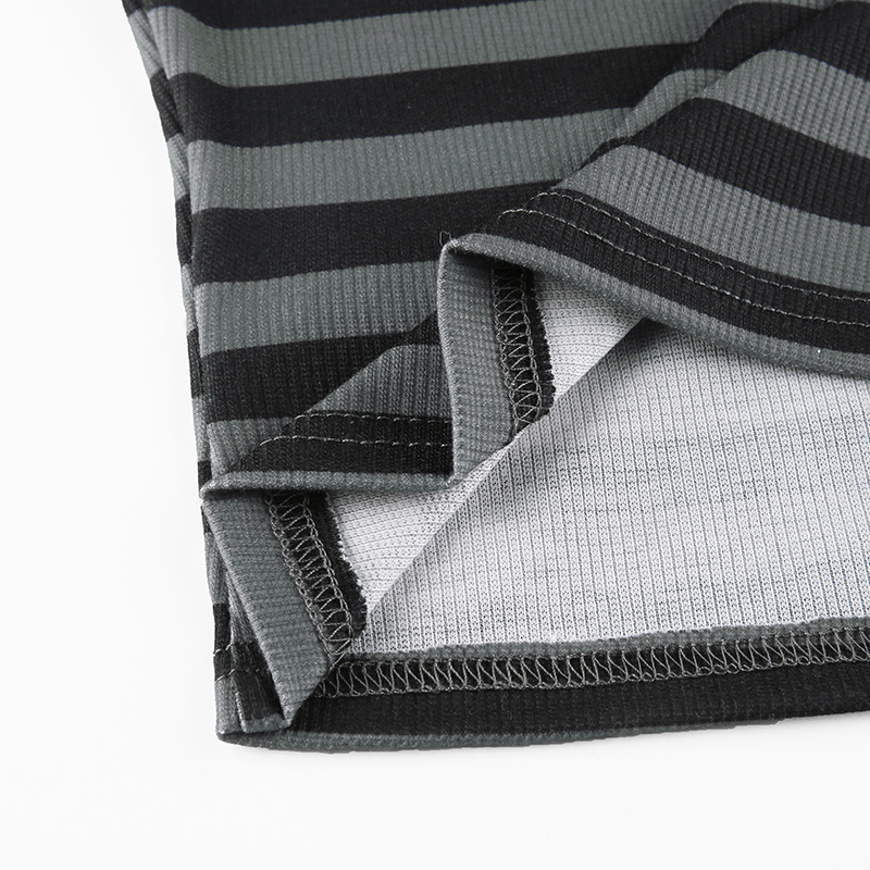 Printed Medium Sleeve Top Slim Short