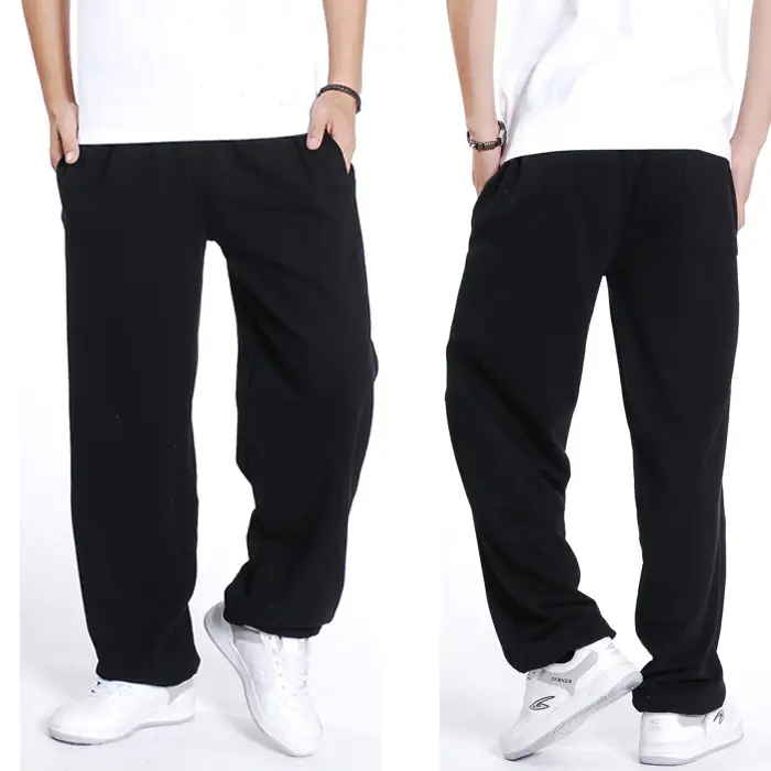 Fat Big Fleece Pants Hip-hop Pants