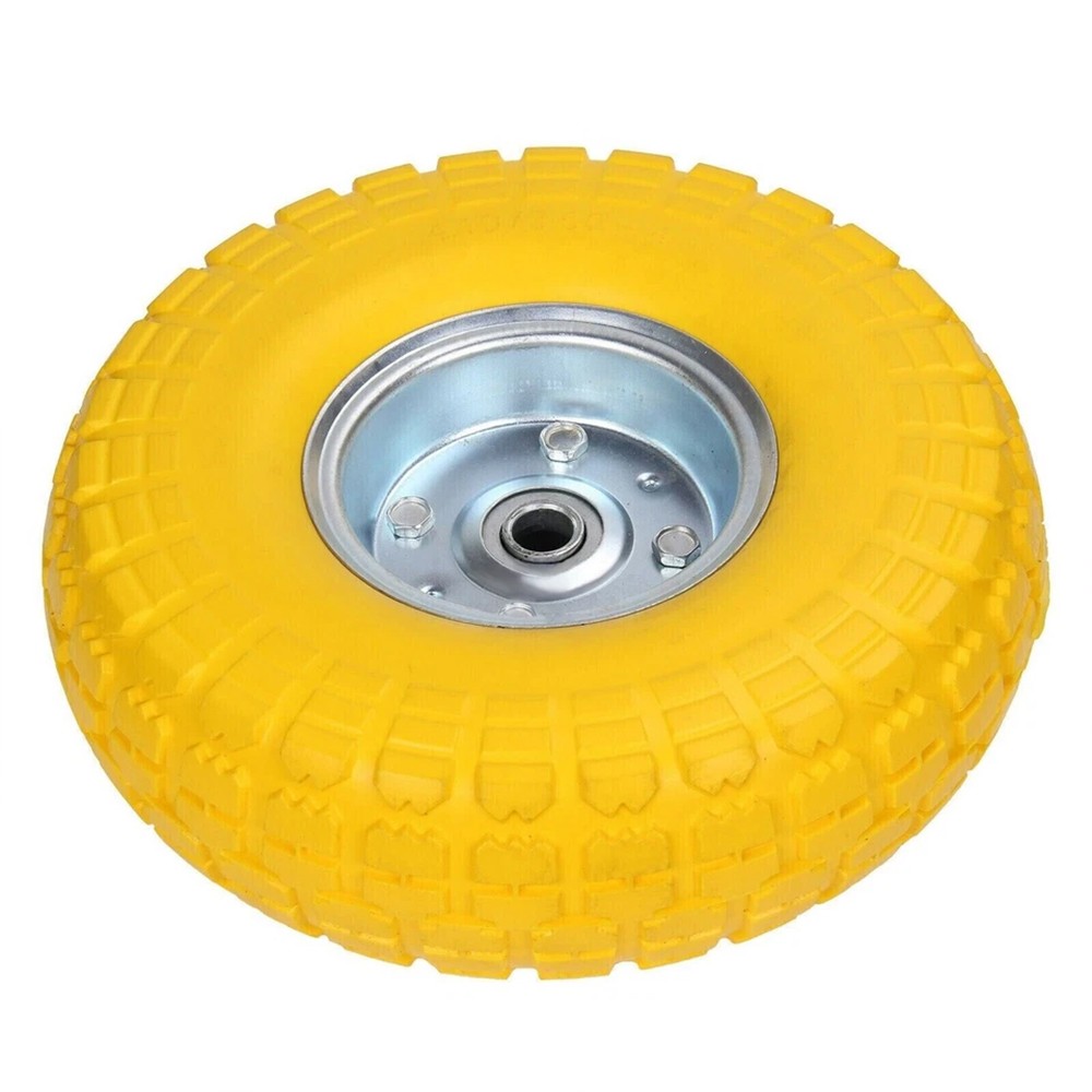 2PCS 10 Puncture Burst Proof Solid Rubber Sack Truck Trolley Wheel Spare Tyres — image 6