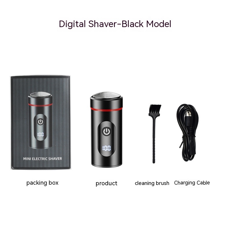 Title 5, Compact Portable Removable Washing Electric Shaver