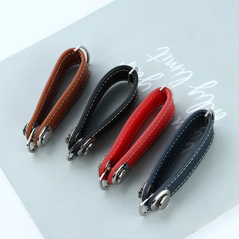 Leather Keychain Creative Artifact Small Pendant Car
