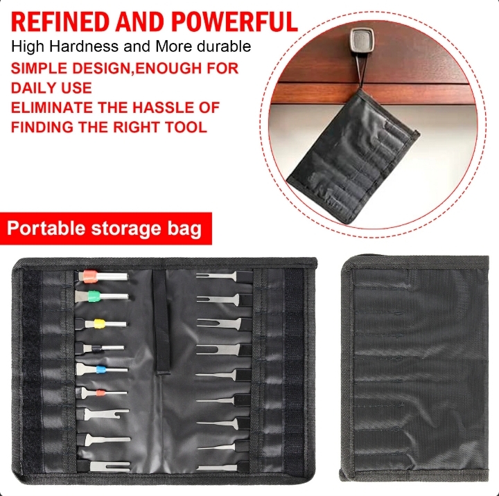18Pcs Heavy Duty Thick Car Terminal Removal Kit Wire Connector Pin Release Tool thumbnail 4