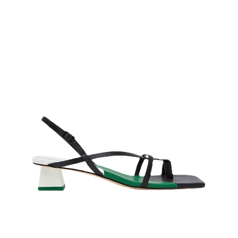 Thick heel green