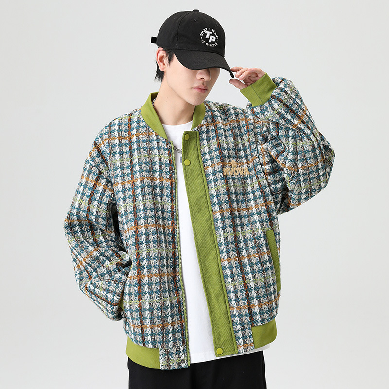 Coat Embroidered Fried Street Cardigan Couple Jacket Tops