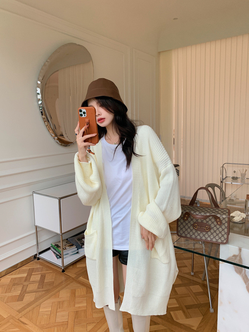 Autumn And Winter Mid-length Casual Fashion All-match Loose