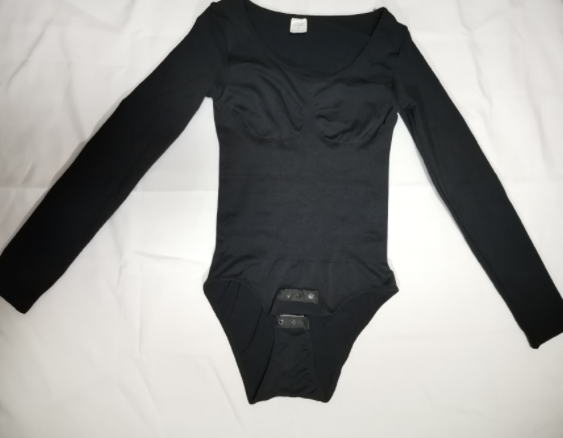 Large Hip Lifting Long-sleeved Seamless Bodysuit Jumpsuit - Image 3
