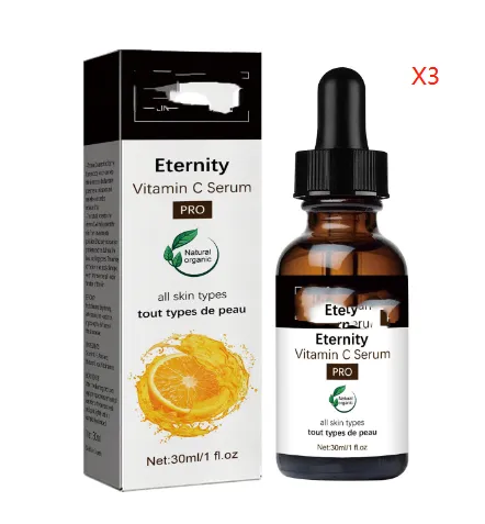 Vitamin C Serum Fading Wrinkle Firming Skin Rejuvenation Moisturizing And Nourishing 3Pcs - Shop at LoveMi