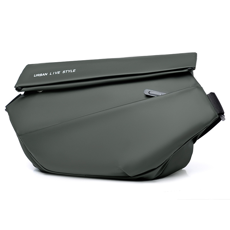 Men's Functional Camera Crossbody Bag Waterproof Ipad Multifunctional Chest Bag Men's Personal Shoulder Bag Stand Messenger Bags,Random Letters, Or Possibly None