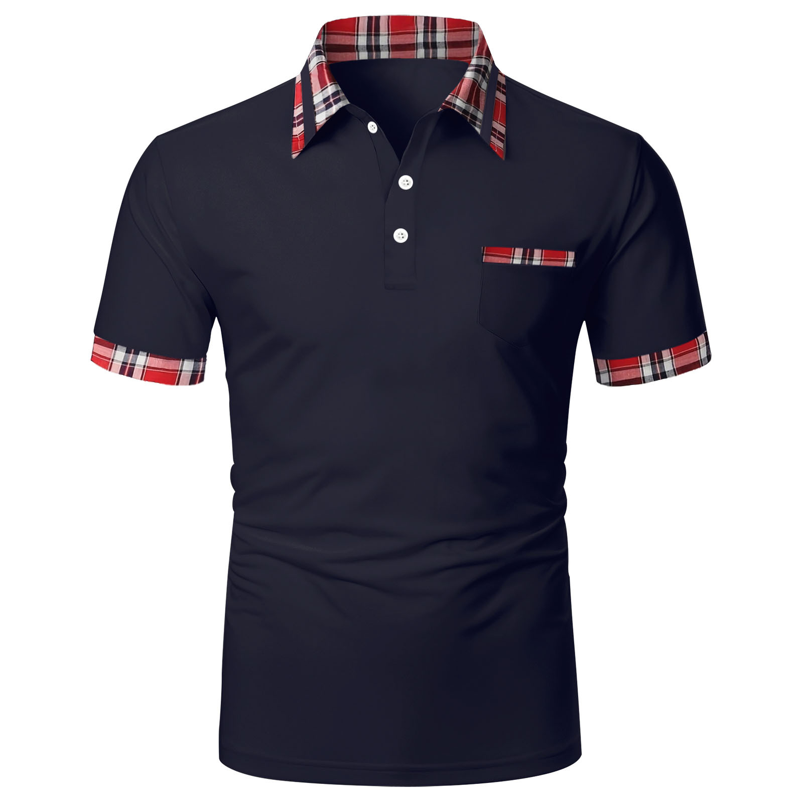 Title 6, Camiseta Polo para Hombre Estilo Nuevo Manga Co...