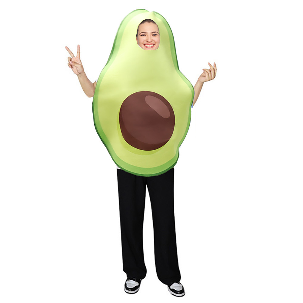Halloween Carnival Party Costume Banana Prop Stage Performance Costume Avocado M - Shop at LoveMi