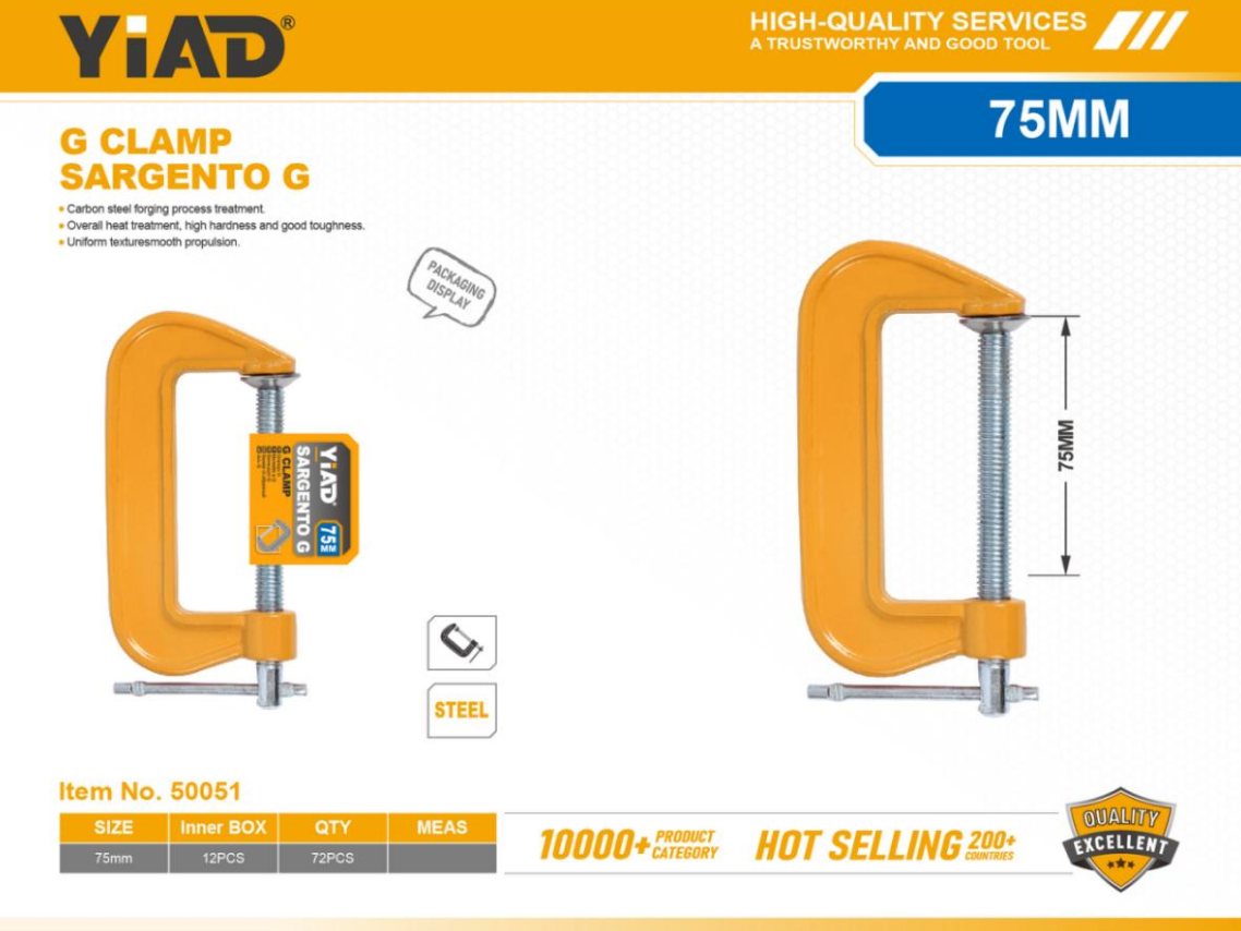 G Clamp – Only Support Self-pickup, Free Shipping Price Is Anti-auction Pric