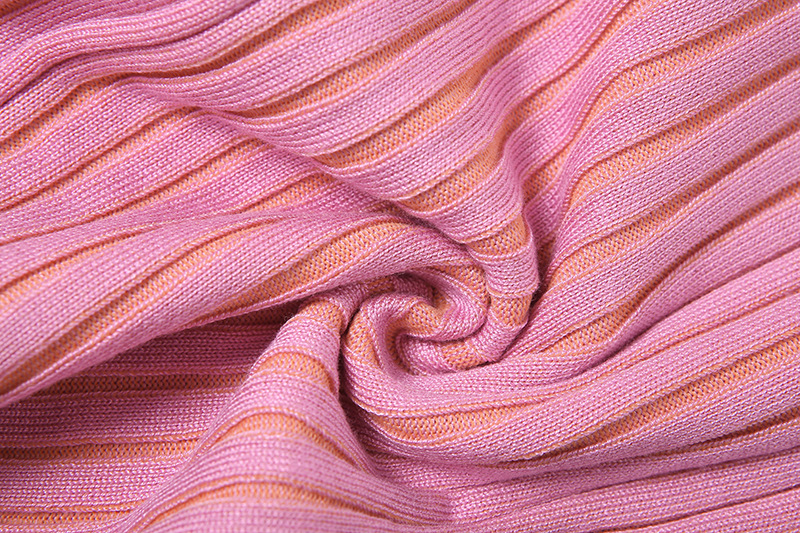 Detachable Long-sleeve Single-breasted Sweater With Irregular Hem