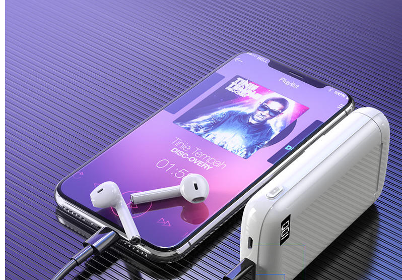 Bass Charging Power Display Multi-function Power Bank - Image 11