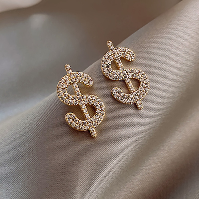 Symbol Earrings Temperament Net Red Tide Design Sense