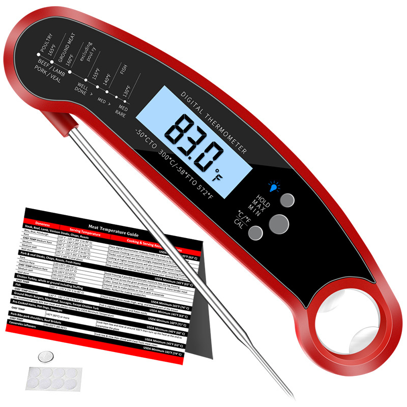 Title 3, Temperature Measurement Food Barbecue Thermometer