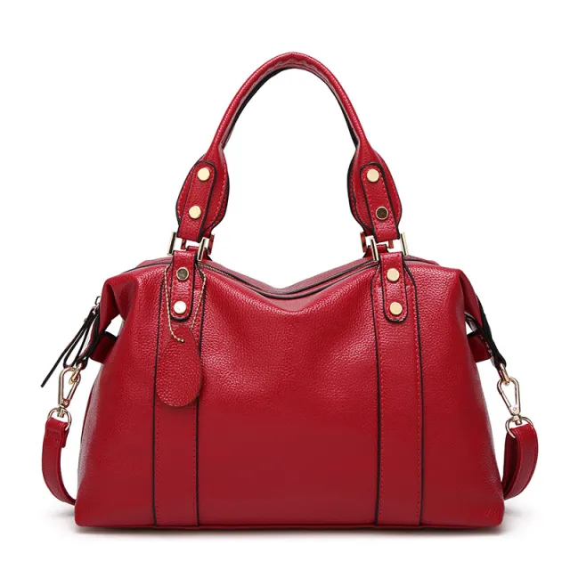 Fashion Women Bags Ladies Hand Bags Shoulder Bag Handbag Red - Shop at LoveMi