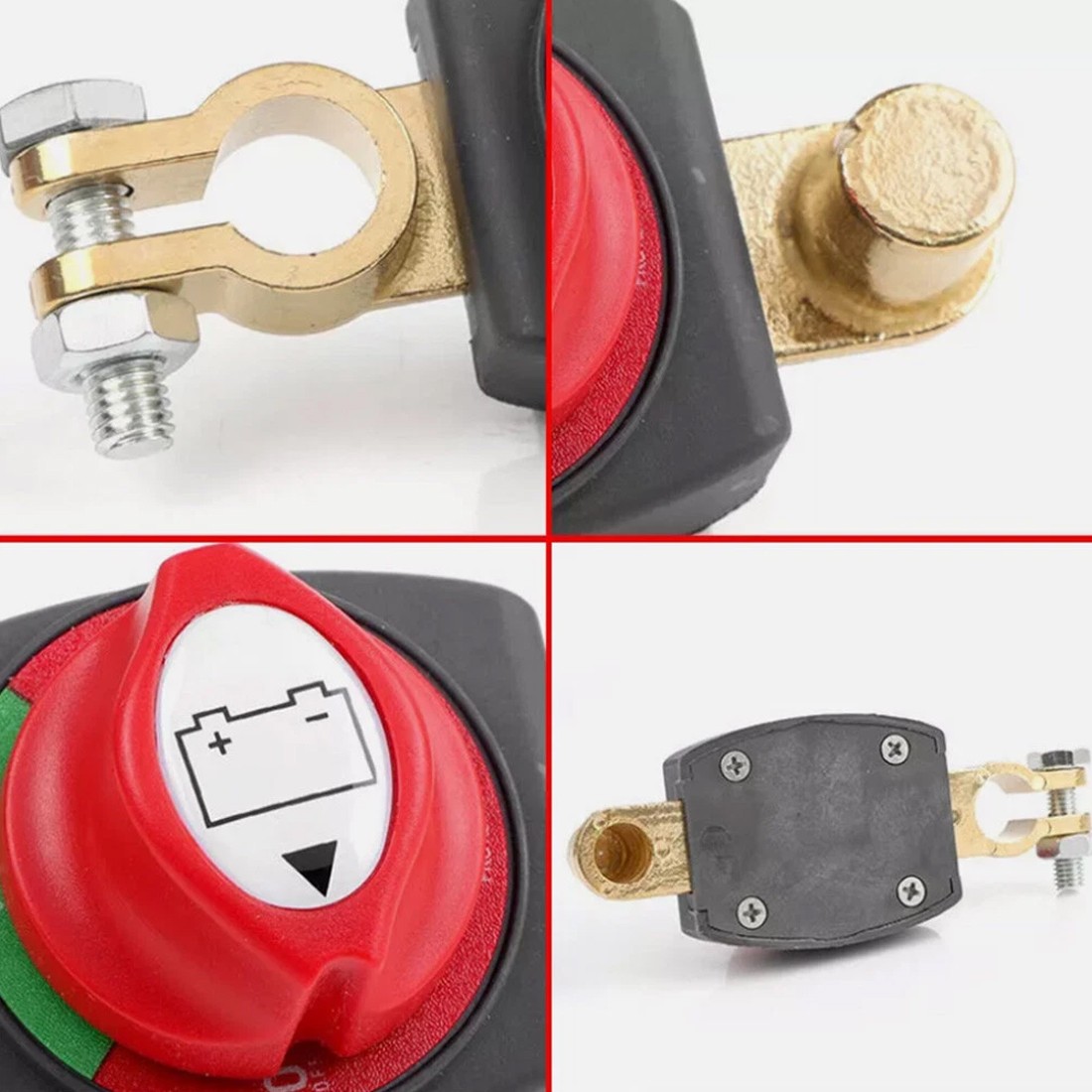 12V 24V Car Battery Disconnect  Cut Off Isolator Marine Truck Camper Boat New Uk 10