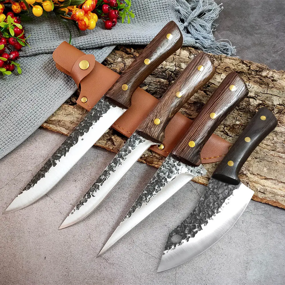 Stainless Steel Pork Stall Meat Cleaver