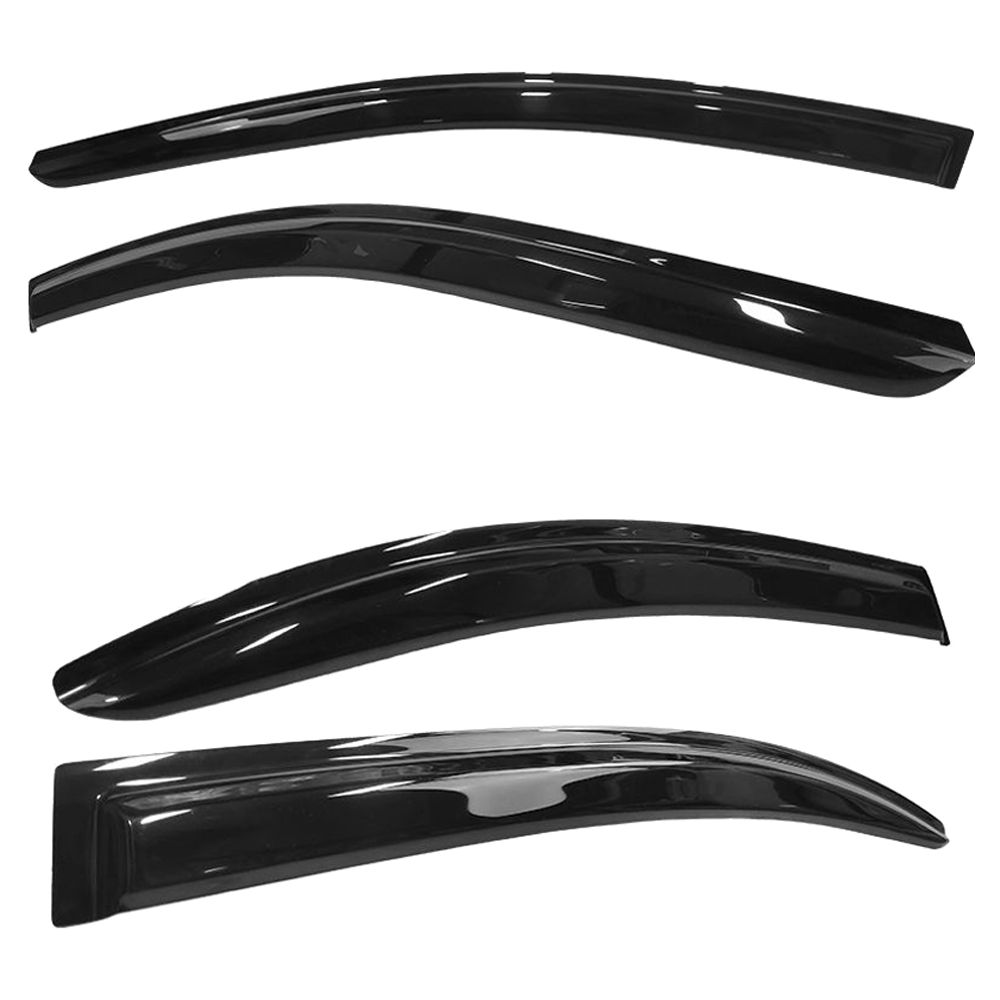 Fits 08-17 M Itsubishi Lancer Acrylic Window Visors Rain Sun Guard Deflector 4PCS — foto 5