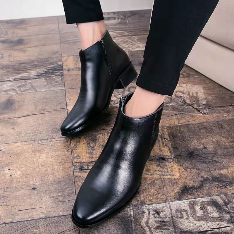Fashion Versatile Short Boots Men's Martin Boots