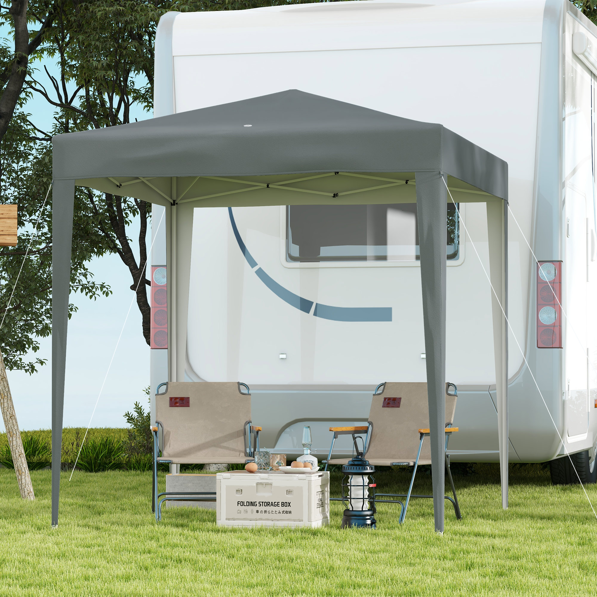 2 X 2-meter Garden Pop-up Pavilion, Wedding Party Tent, Waterproof Sunshade — image 2