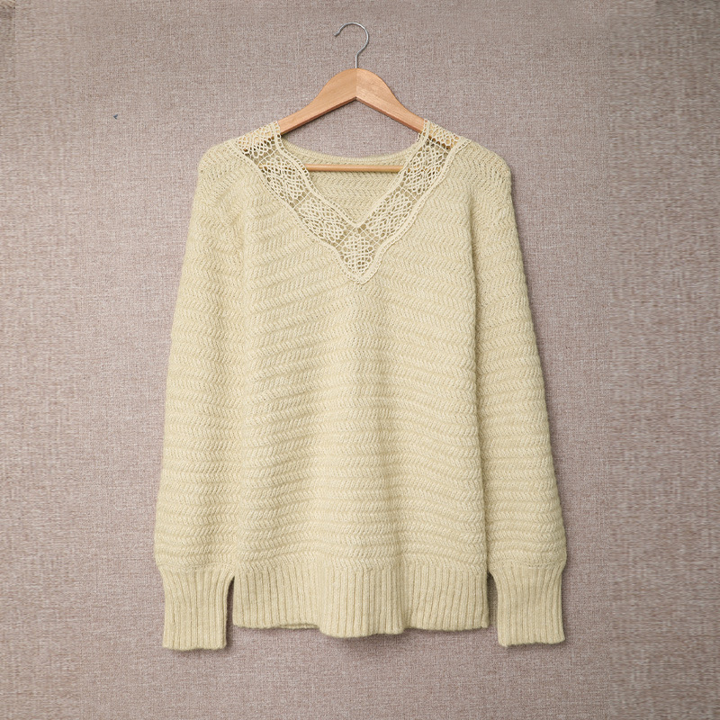 Title 6, Womens Sweater Autumn and Winter Solid Color S...