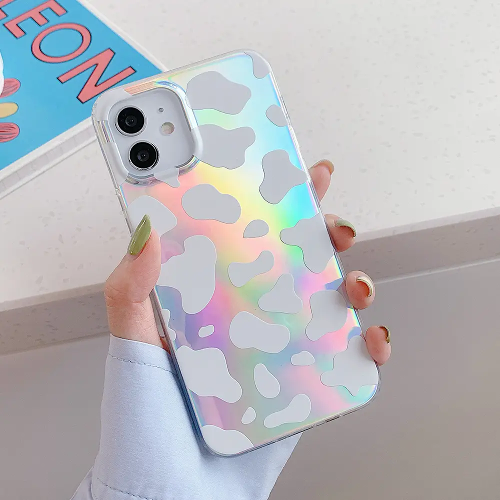 Double-sided Laminating Laser Zebra Print Leopard Print