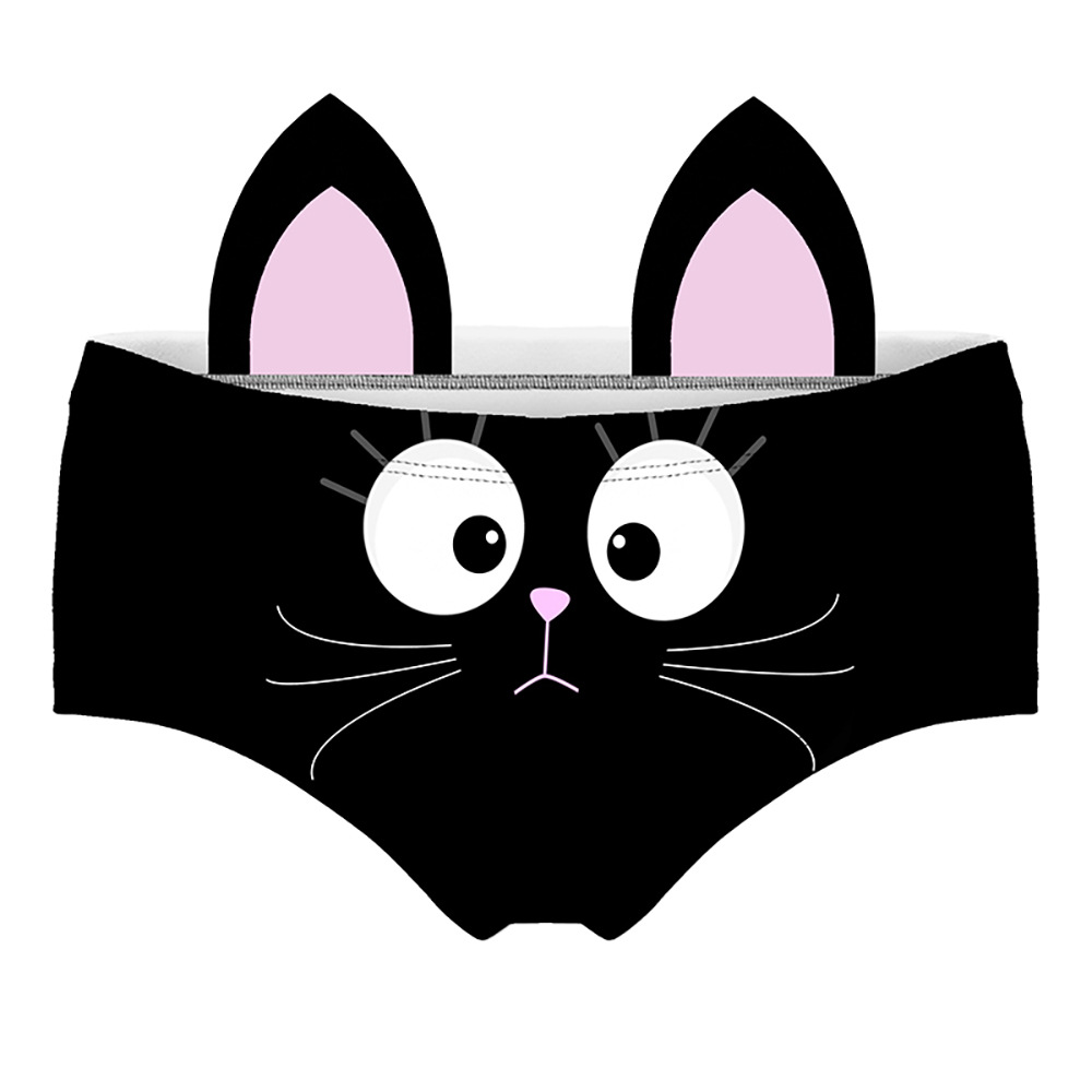 Title 7, Three-dimensional Cat Ears Cartoon Girl Underwear