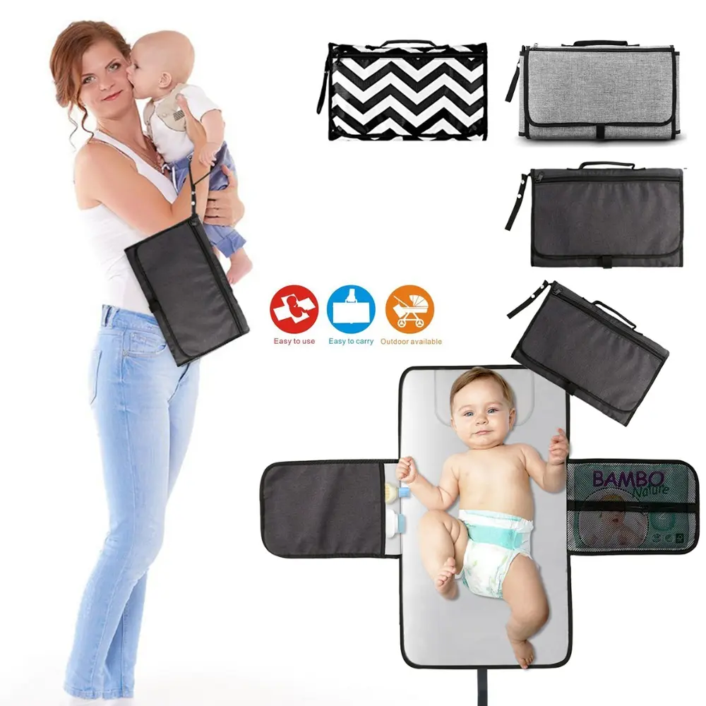 Baby Portable Foldable Washable Compact Travel Nappy Diaper Changing