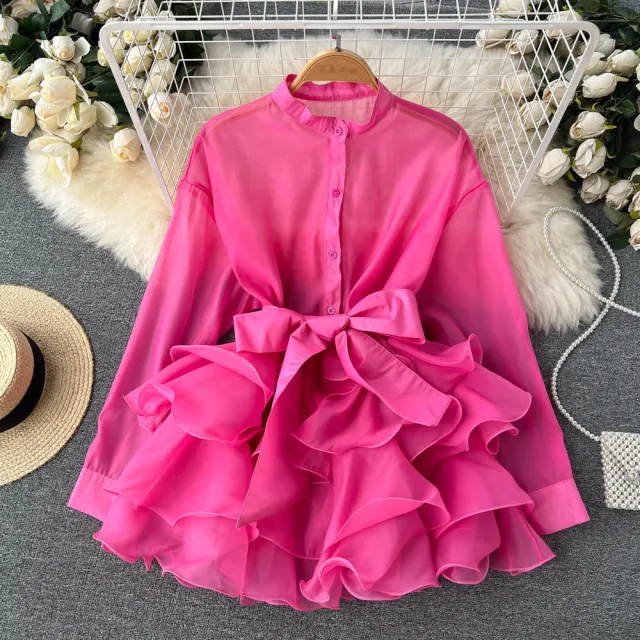 Design Bow Tie Small Shirt Rose Red - Shop at LoveMi