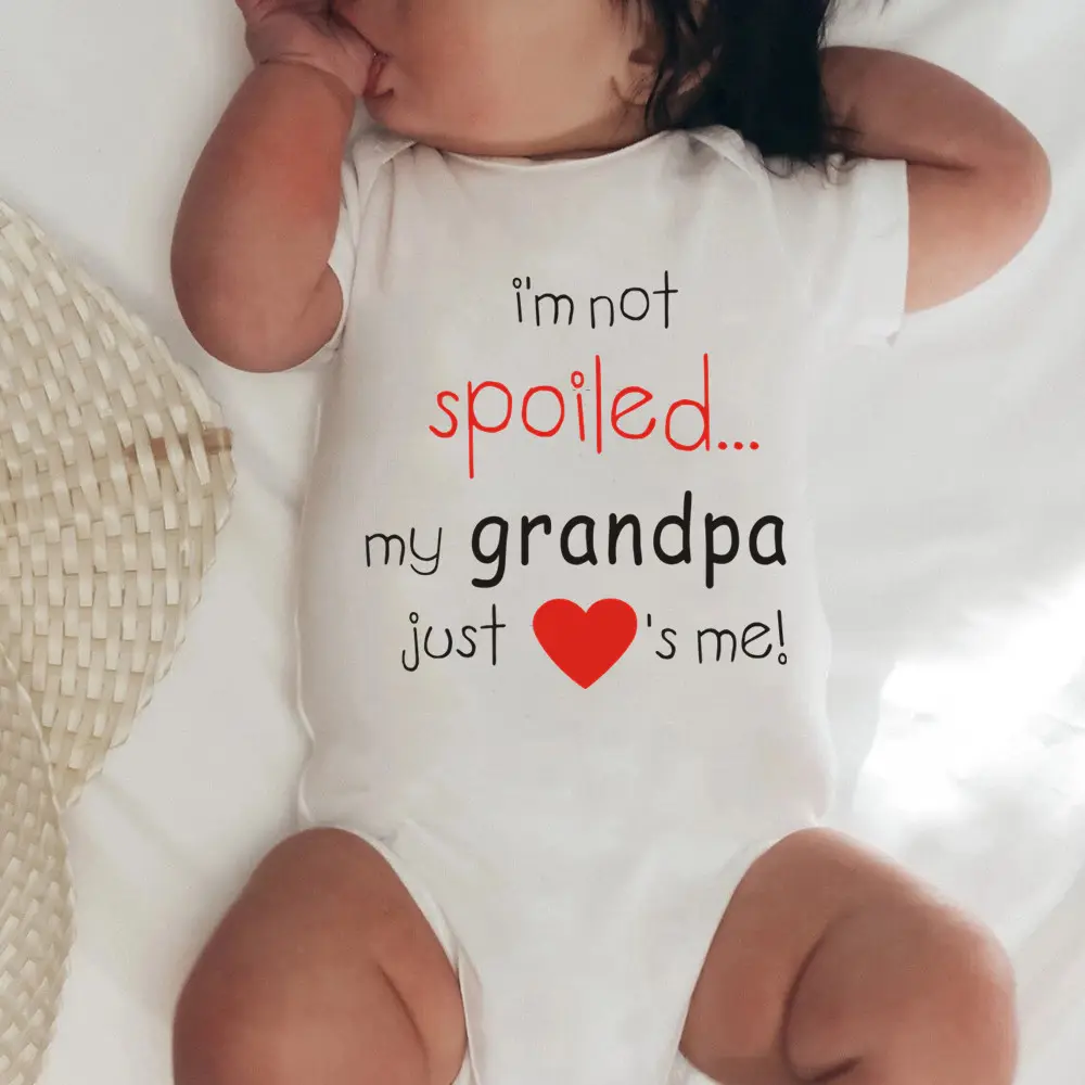 Short-sleeved Cotton Baby Romper Clothing