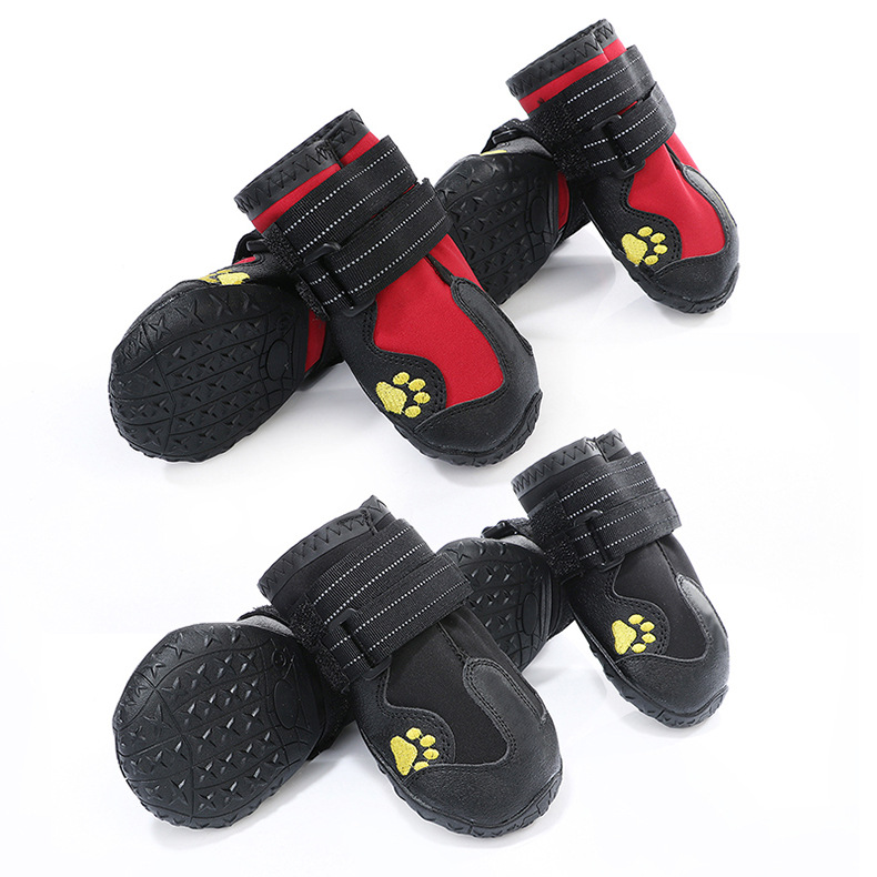 Title 4, Pet Dog Foot Cover Waterproof Dog Boots