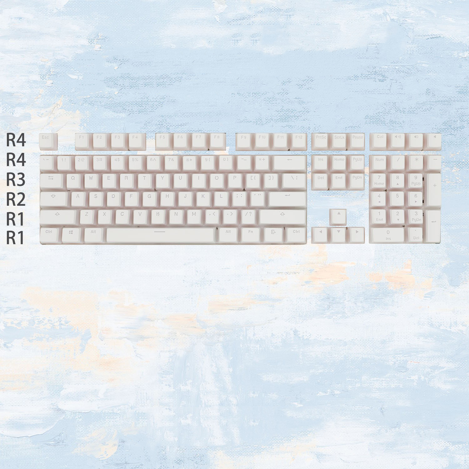 OEM Keycap Closed Character No Water Port PBT Adaptation - Image 2