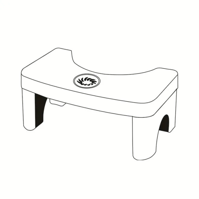 Toilet Stool Foldable Step Stool Plastic Thickened Assembled Models - Shop at LoveMi