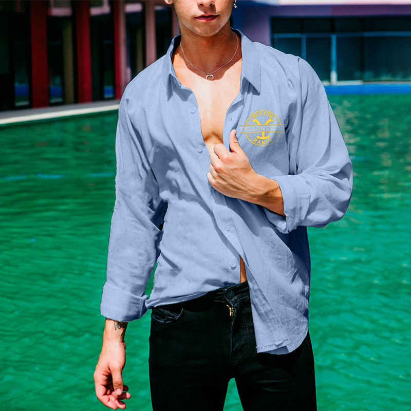 Long Sleeve Versatile Top Fashion Print Casual