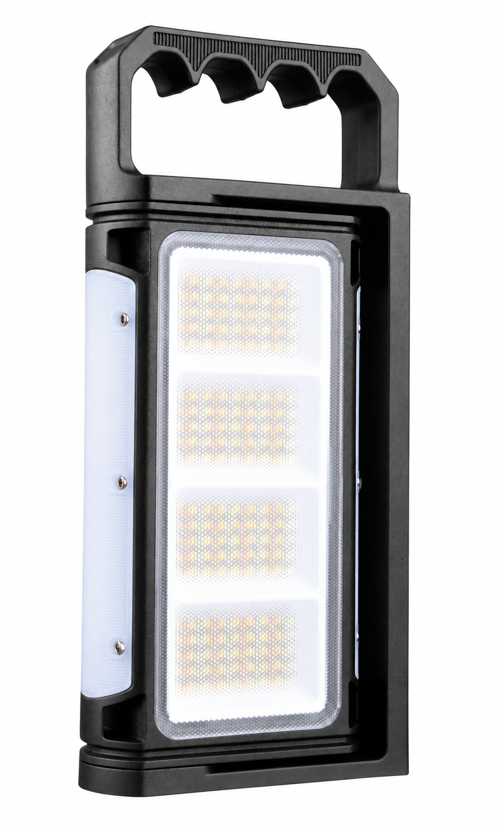 Rechargeable Magnetic Battery Display Power Bank Function LED Work Light W8152 2 Black 1700LM Portable